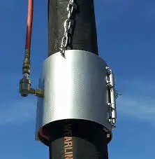 Betono žarnos uždarymo įranga